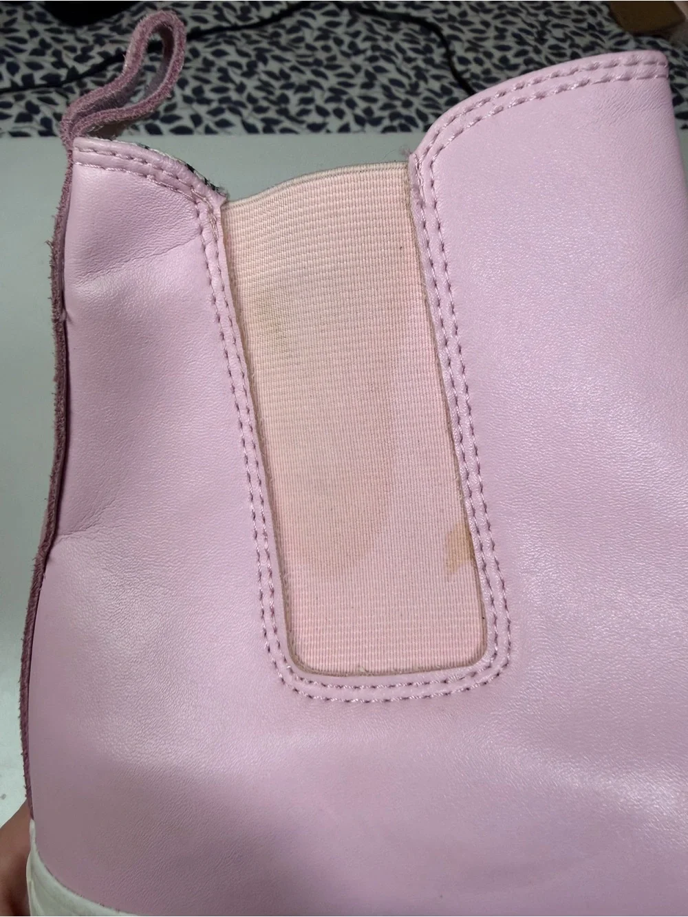 IIJIN Pink Super Chunky Platform Slip-On Sneakers/Boots 9.5-10. *FLAWS/READ*